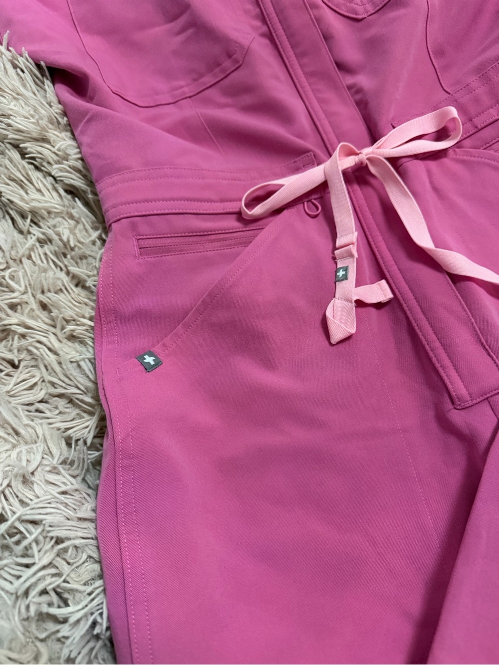 FIGS Women's Pink Jumpsuit - Picture 4 of 4